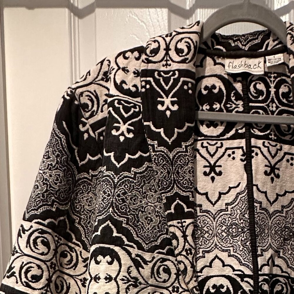 Flashback brand crop jacket